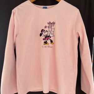Disney Minni holiday fleece sweater